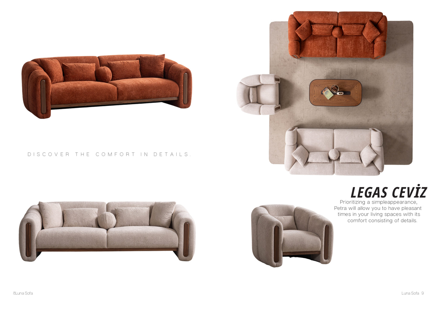 LEGASCEVİZ SOFA SET