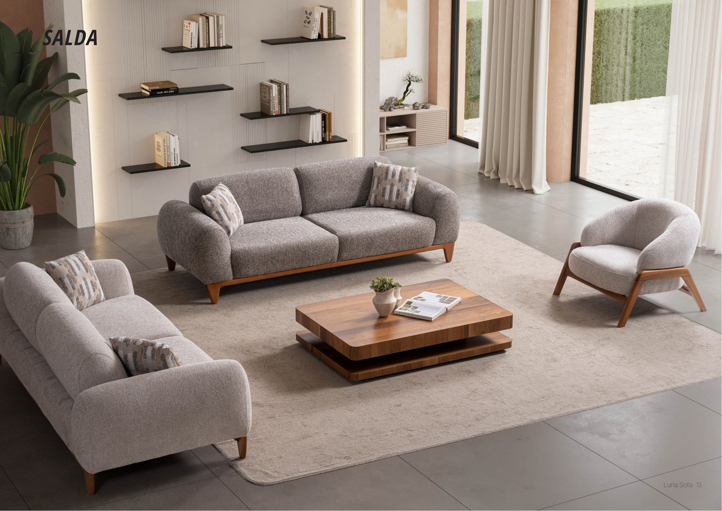 SALDA SOFA SET