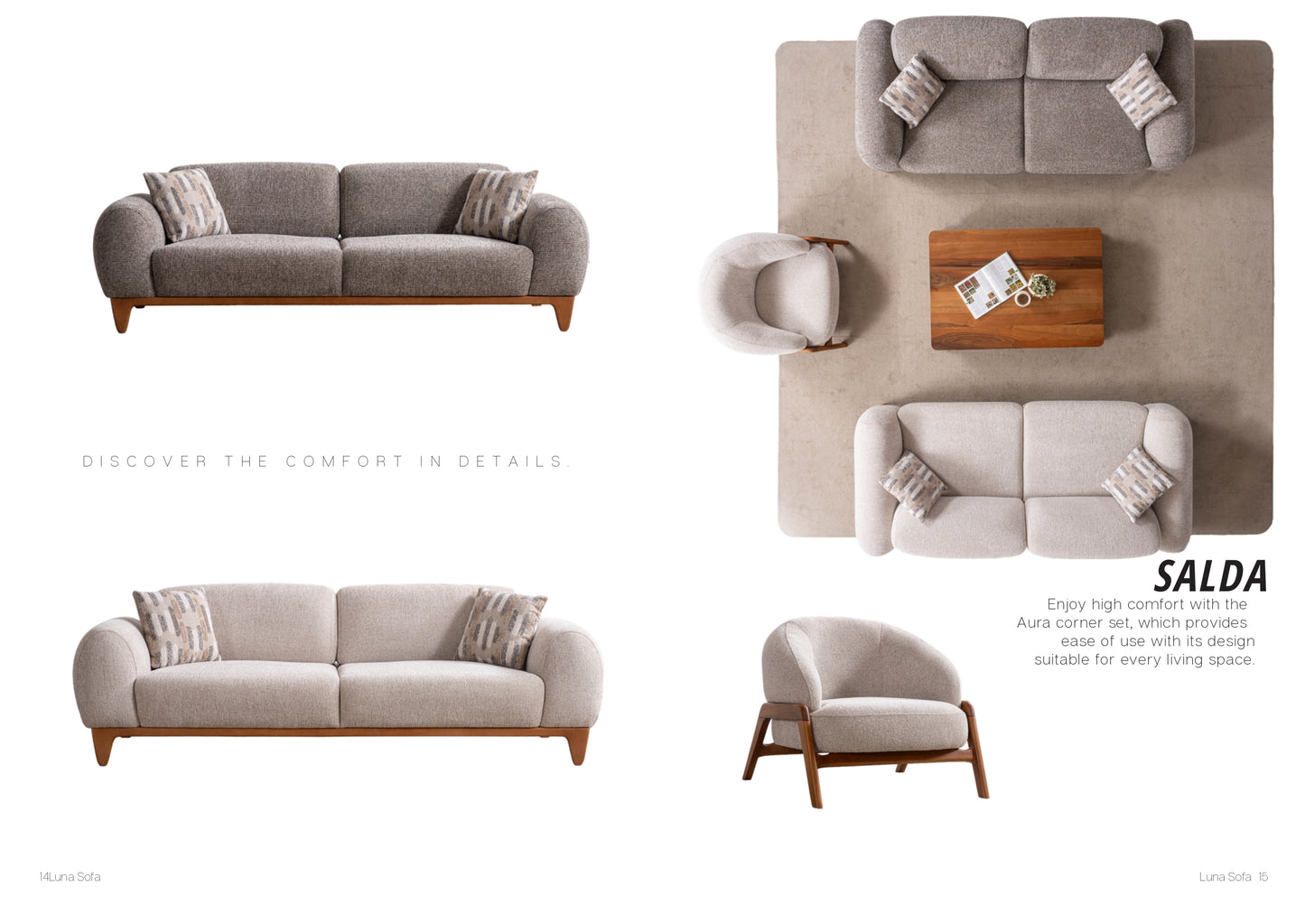SALDA SOFA SET