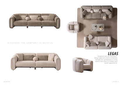 LEGAS SOFA SET