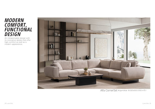 ALFA MODULAR CORNER SET