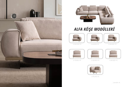 ALFA MODULAR CORNER SET