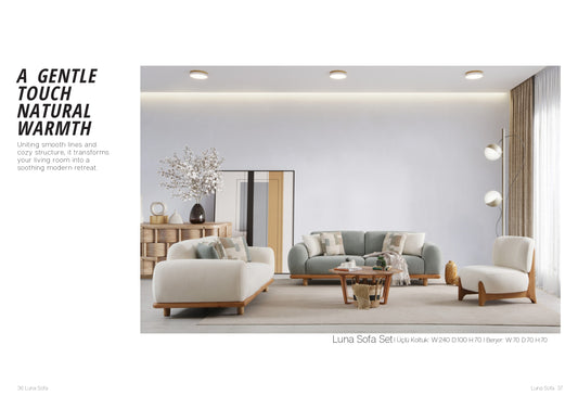 LUNA SOFA SET