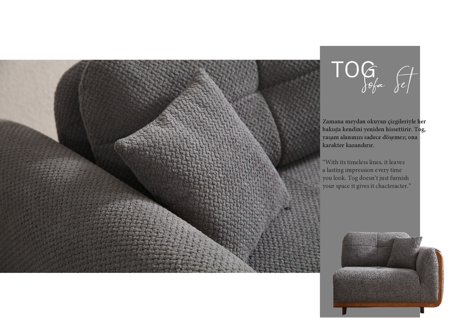 TOG SOFA SET