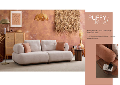 PUFFY SOFA SET