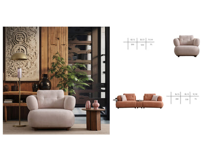 PUFFY SOFA SET